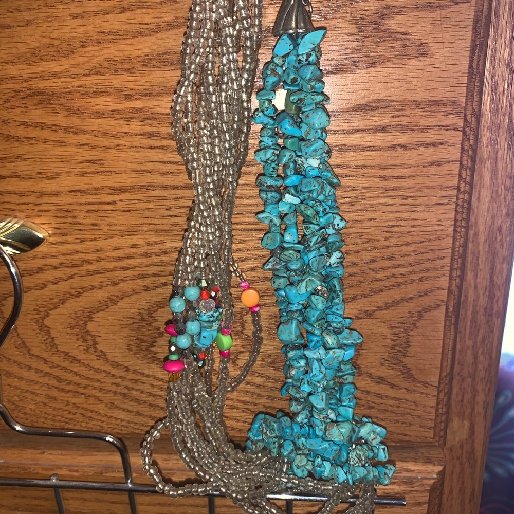 Western Turquoise Necklace - Picture 2 of 2